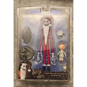 NECA Nightmare Before Christmas Santa Jack Skellington Series 2 Figure NEW